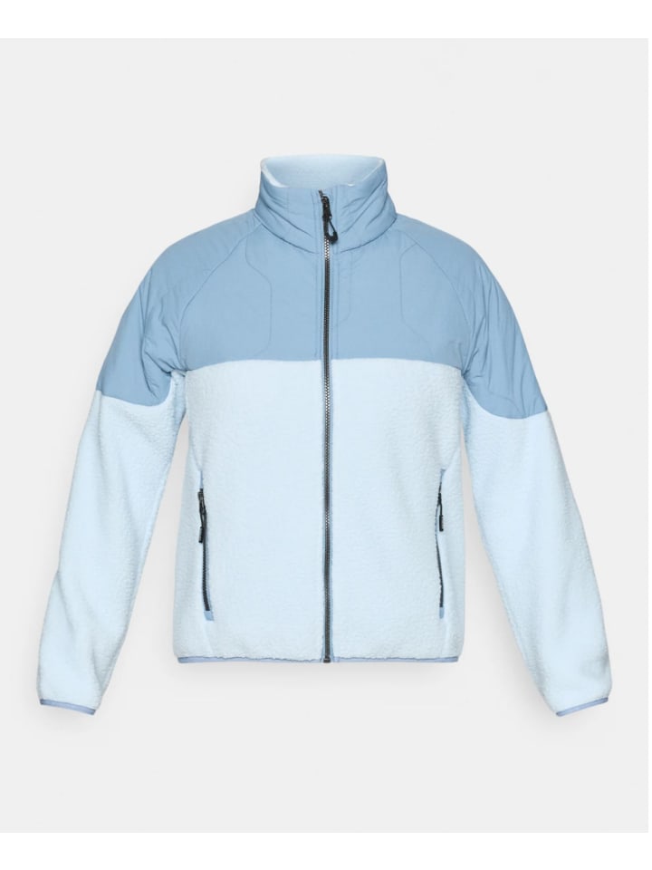 

Флисовая куртка среднего слоя Mauston нежно-голубого цвета Icepeak