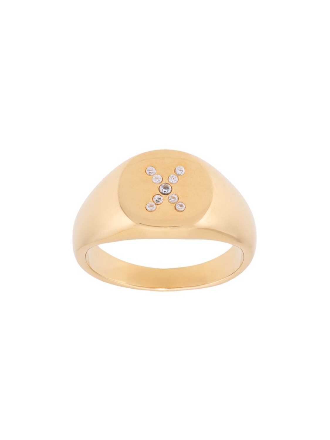 

Перстень 10 Year Anniversary Collection Nialaya Jewelry, золотой