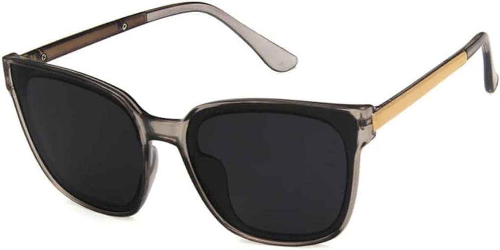 

Солнцезащитные очки с защитой UV400 | Большая оправа, линзы конфетных цветов | Для женщин и мужчин, для занятий спортом на открытом воздухе и вождения DSVIGF, Gray Gray