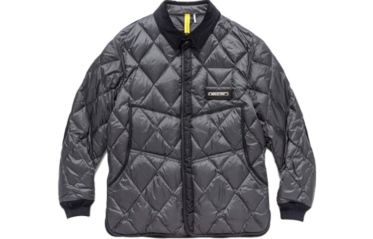 

Пуховик мужской серый Moncler