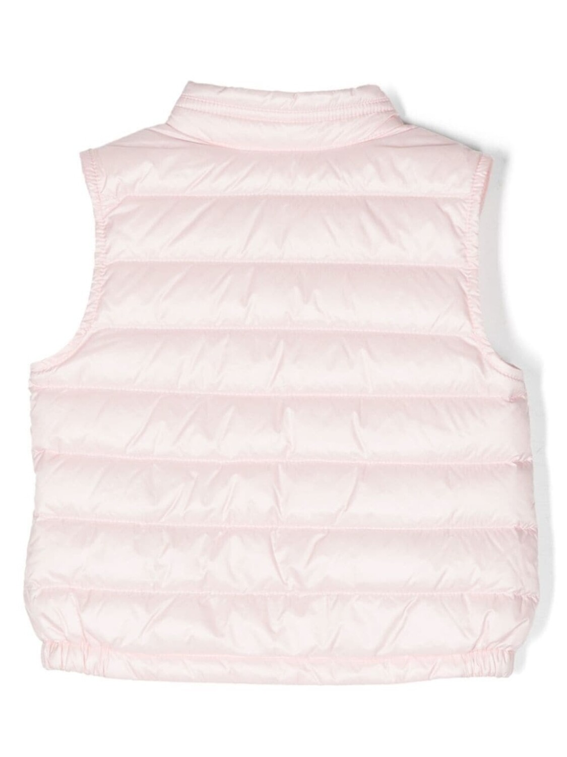 

Moncler Enfant дутый жилет с нашивкой-логотипом, розовый