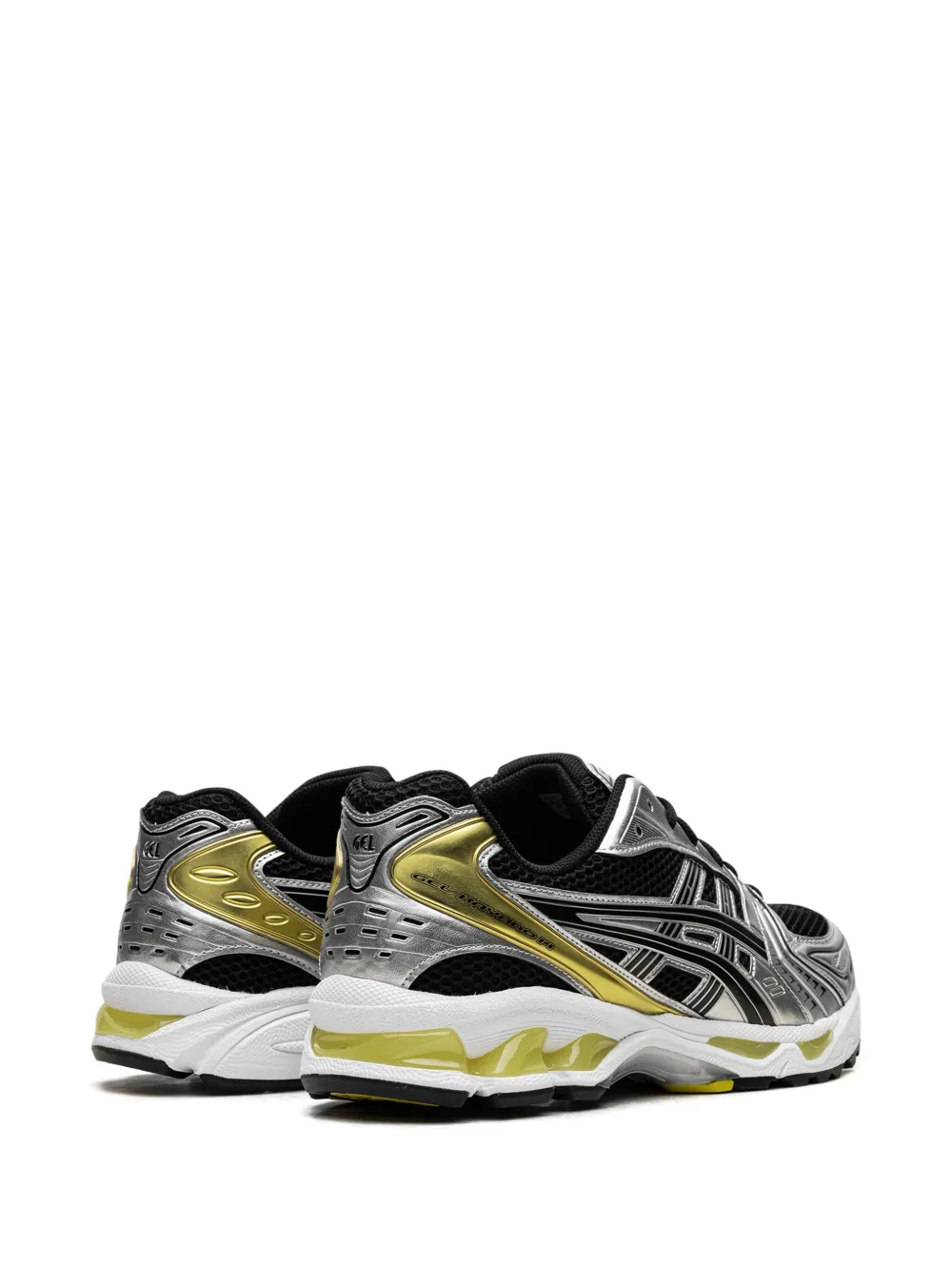 Кроссовки GEL-Kayano 14 Lemon Spark ASICS, серебяный — фото 3