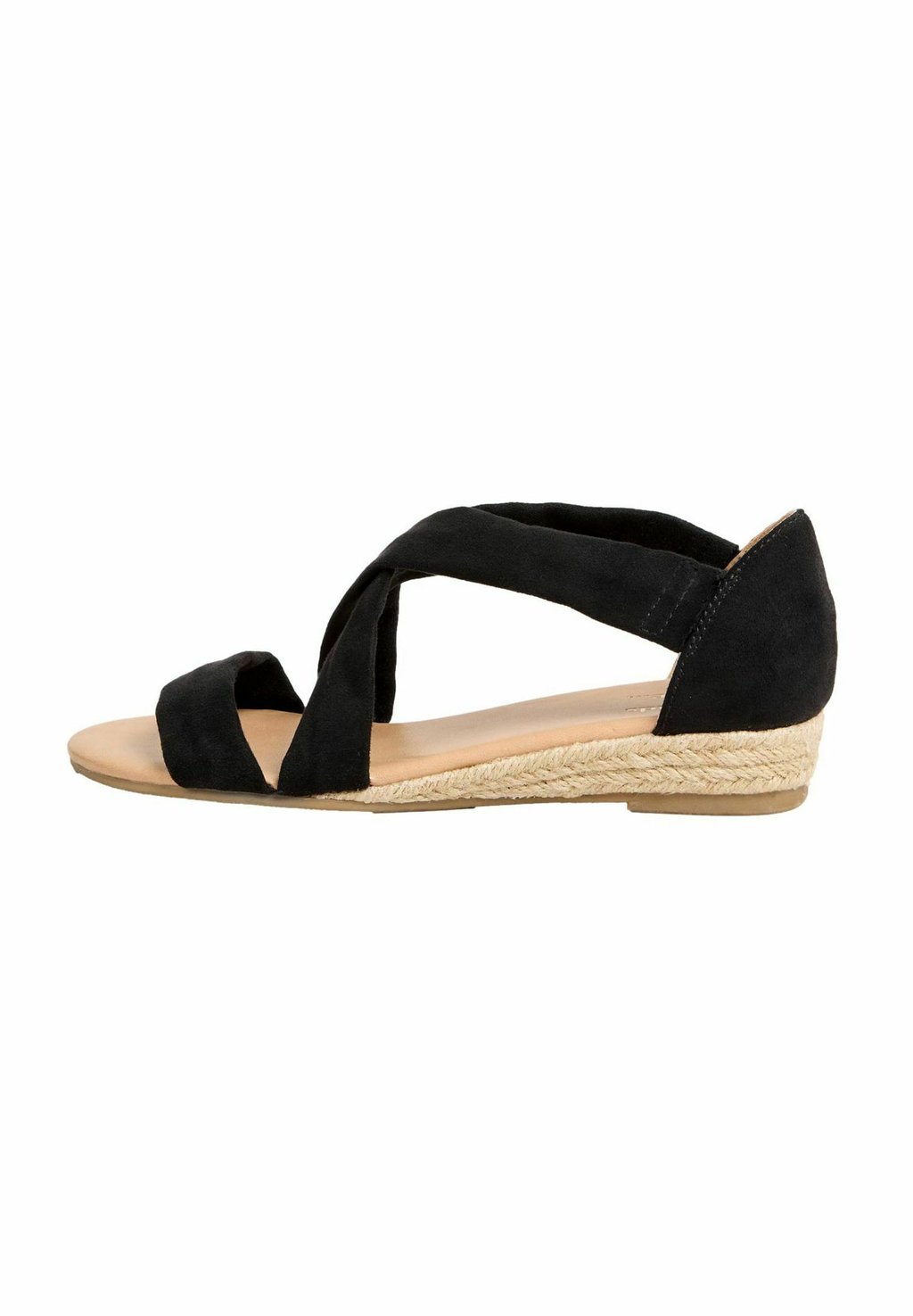 Босоножки на танкетке Espadrilles Friends Like These, черный