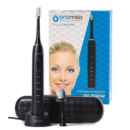 

Зубная щетка OROMED Sonic ORO-BRUSH ЧЕРНАЯ