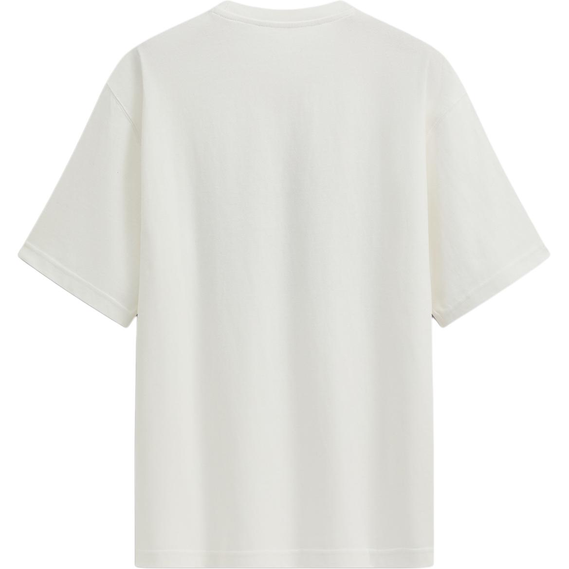 GAP Футболка Unisex White Crew Neck Moderate — фото 2
