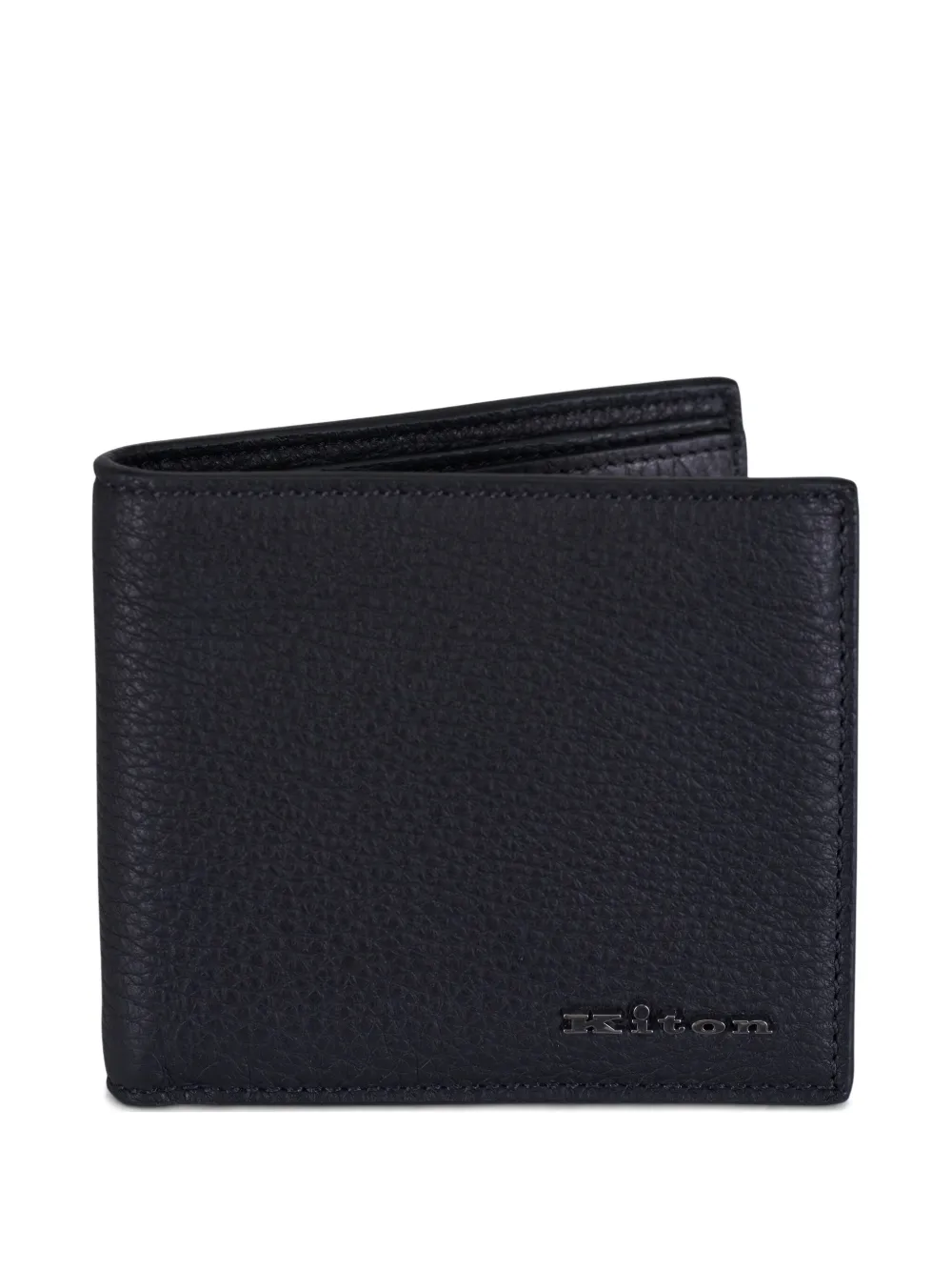 

Кожаный кошелек Kiton, черный