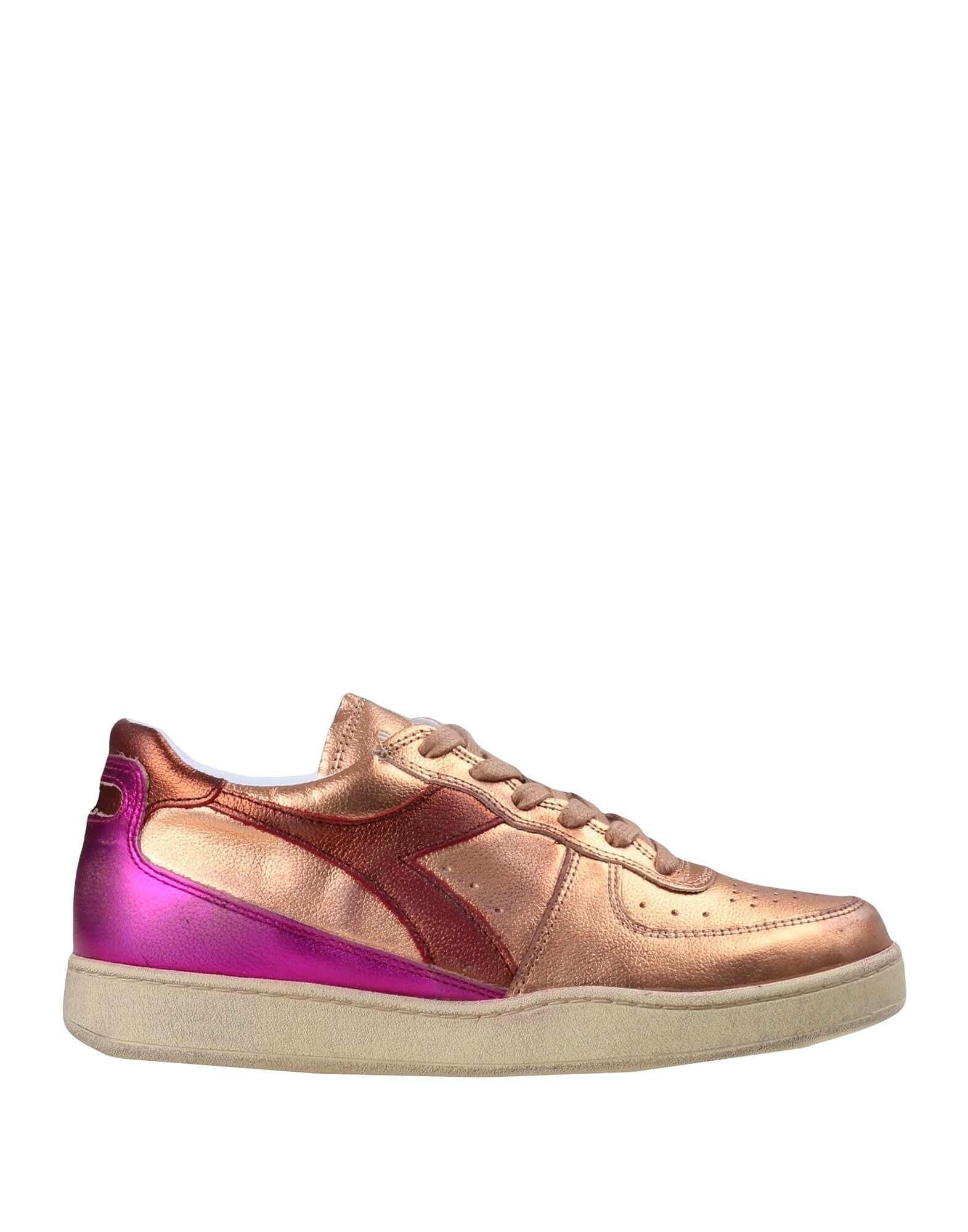 Кроссовки Mi Basket Low Metallic Used Wn Diadora, медный