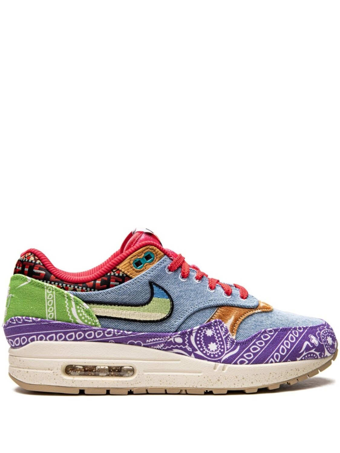 

Кроссовки Air Max 1 SP "Wild Violet - Special Box" Nike, фиолетовый