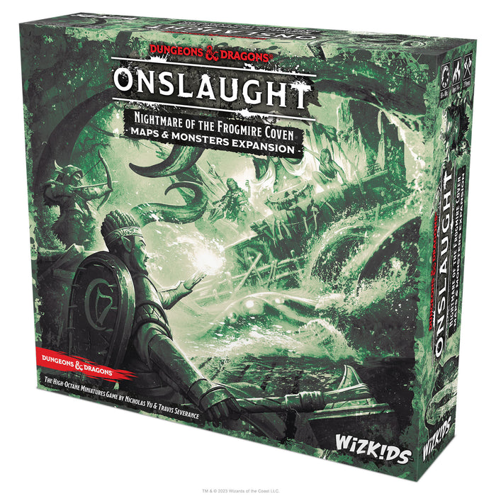 

Настольная игра Wizkids Dungeons & Dragons: Onslaught - Nightmare of the Frogmire Coven - Maps & Monsters Expansion