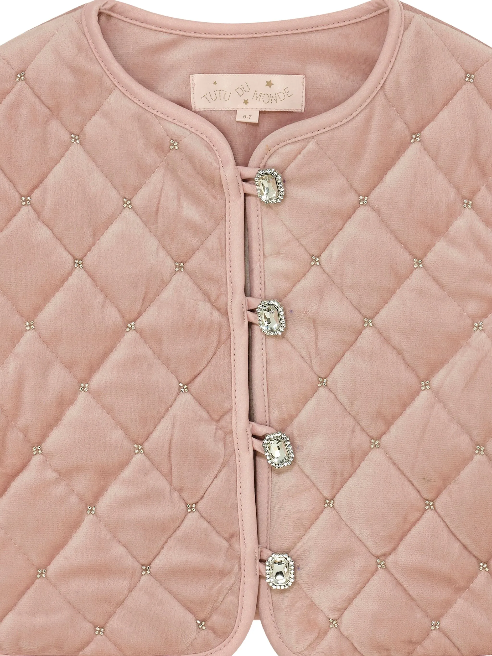 Стеганая куртка Diamond Of The Season Tutu Du Monde, розовый — фото 3