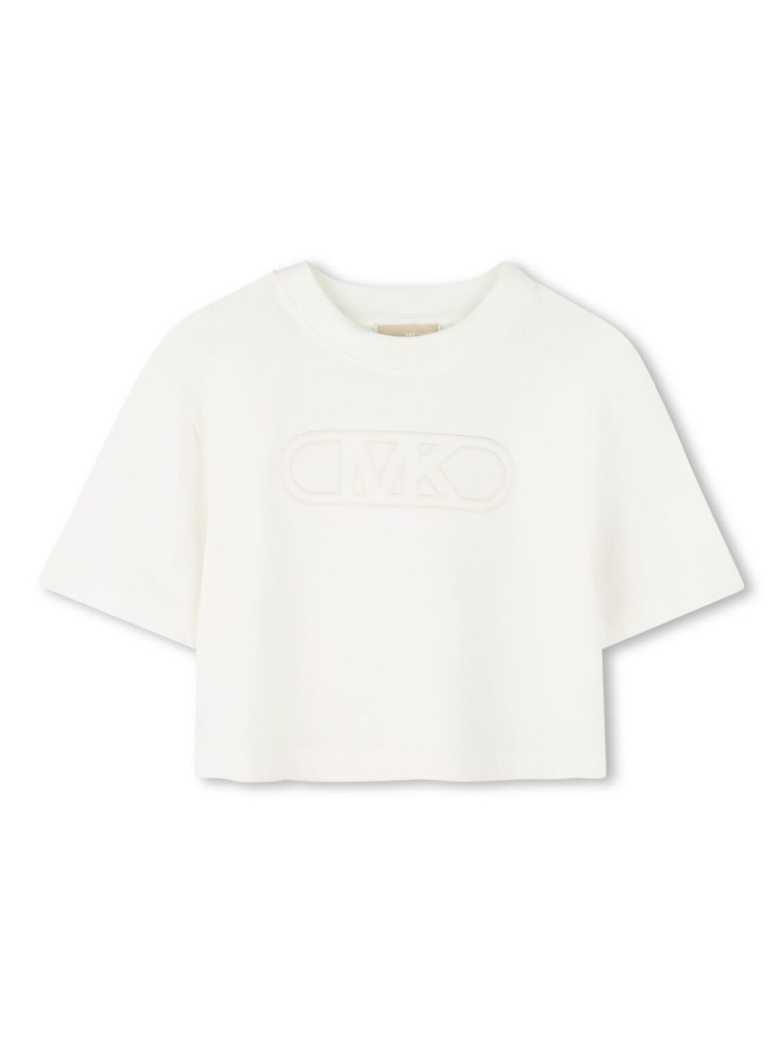 

Michael Kors Kids футболка с вышитым логотипом, нейтральный цвет