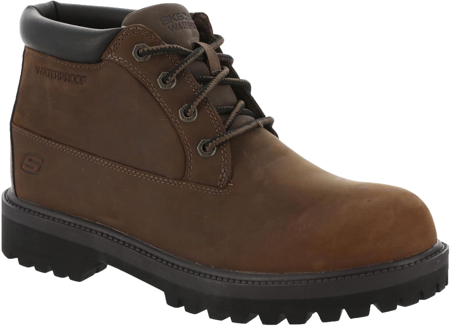 

Ботинки Skechers USA Relaxed Fit: Sergeants-Thaxter для мужчин, темно-коричневый