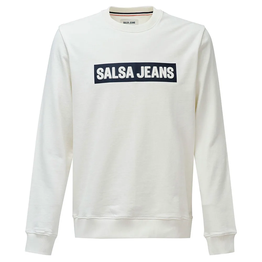 

Толстовка Salsa Jeans French Terry Special Regular Fit, белый