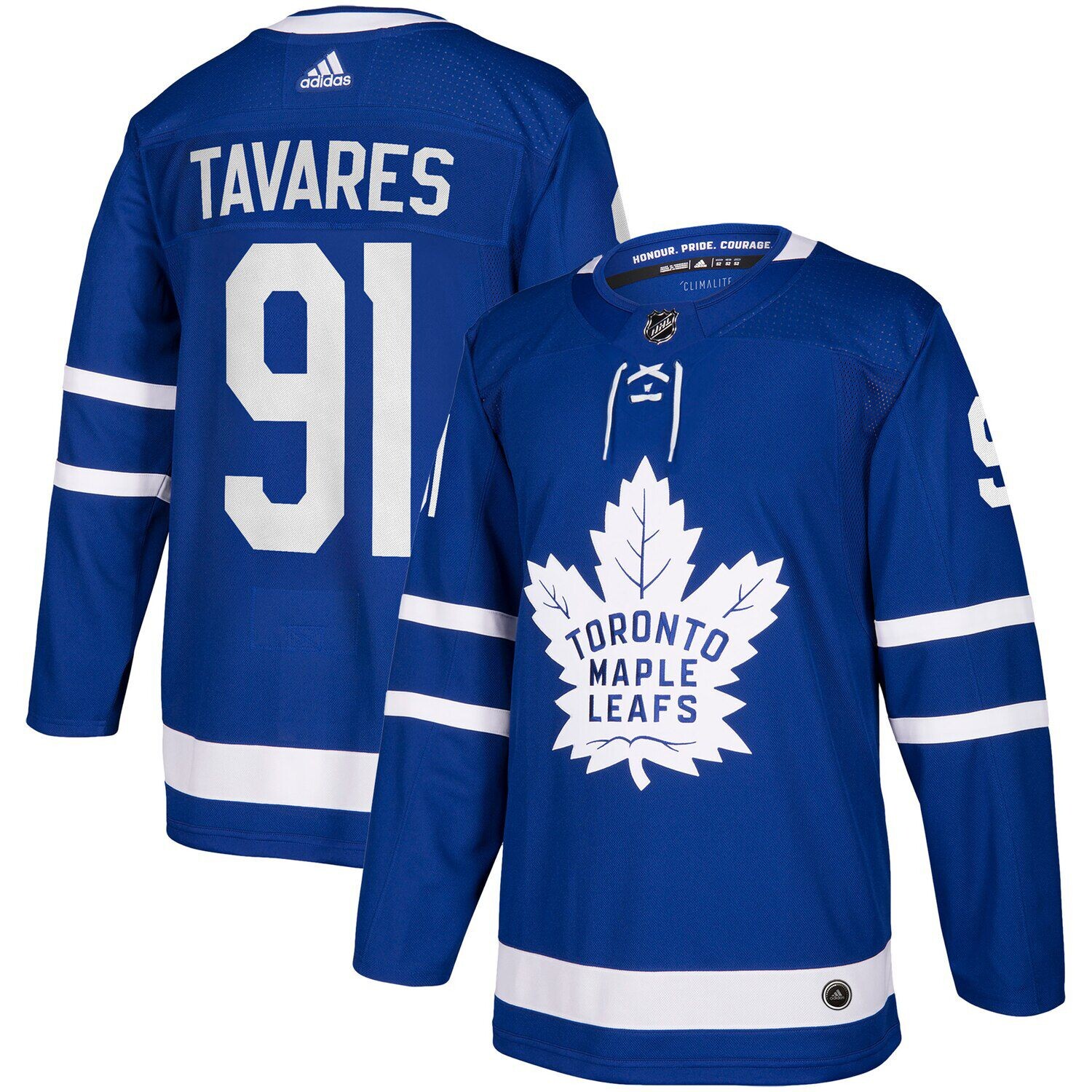 

Мужская футболка John Tavares Blue Toronto Maple Leafs Home Authentic Player Джерси adidas