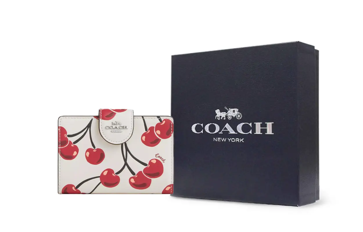 

COACH Кожаный кошелек Women's White