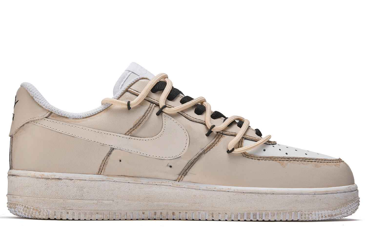 

Кроссовки Nike Air Force 1 Skateboarding Shoes Men Low-top Brown/brown/black, черный