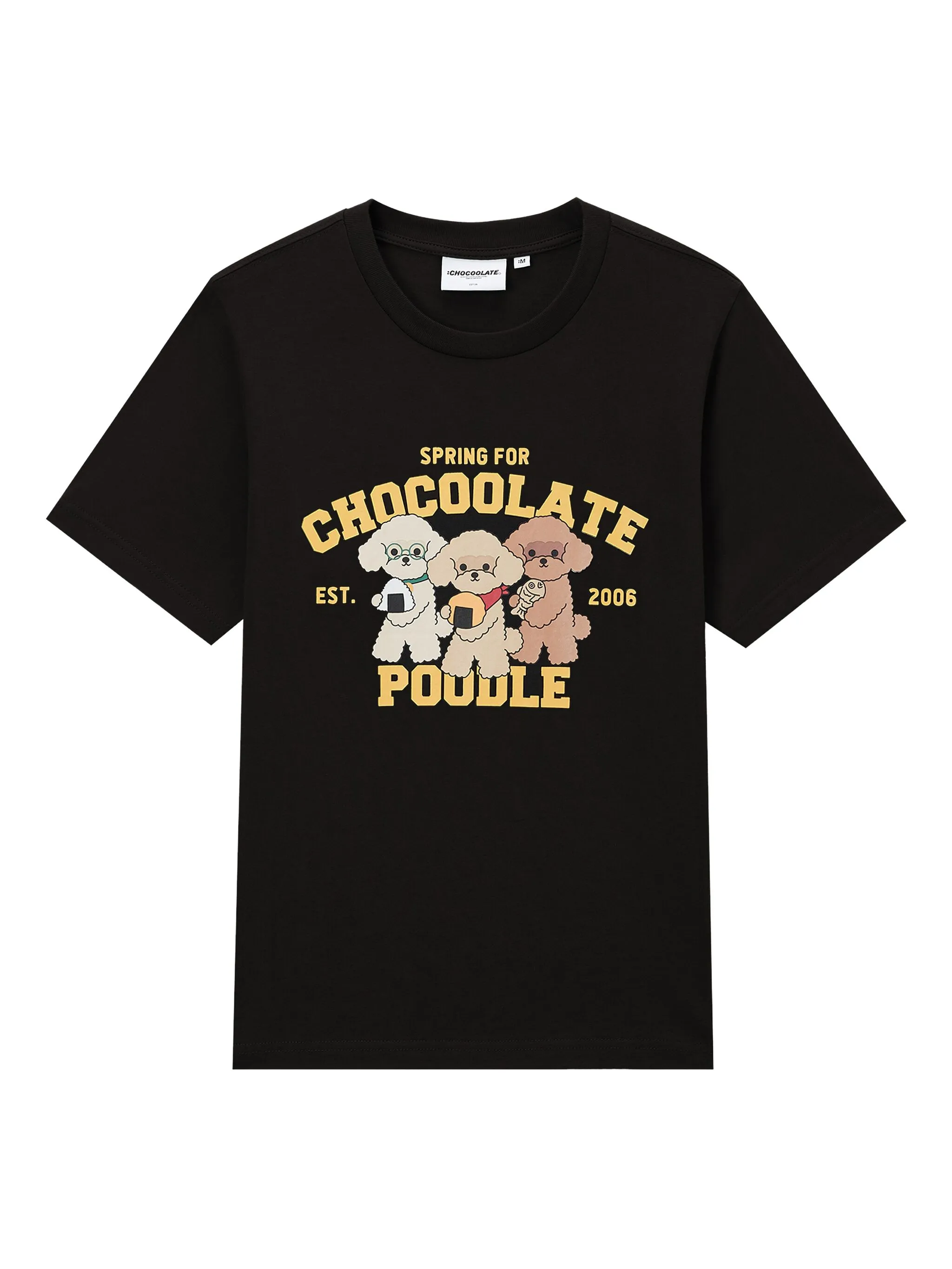 

Футболка с графичным принтом Chocoolate, черный