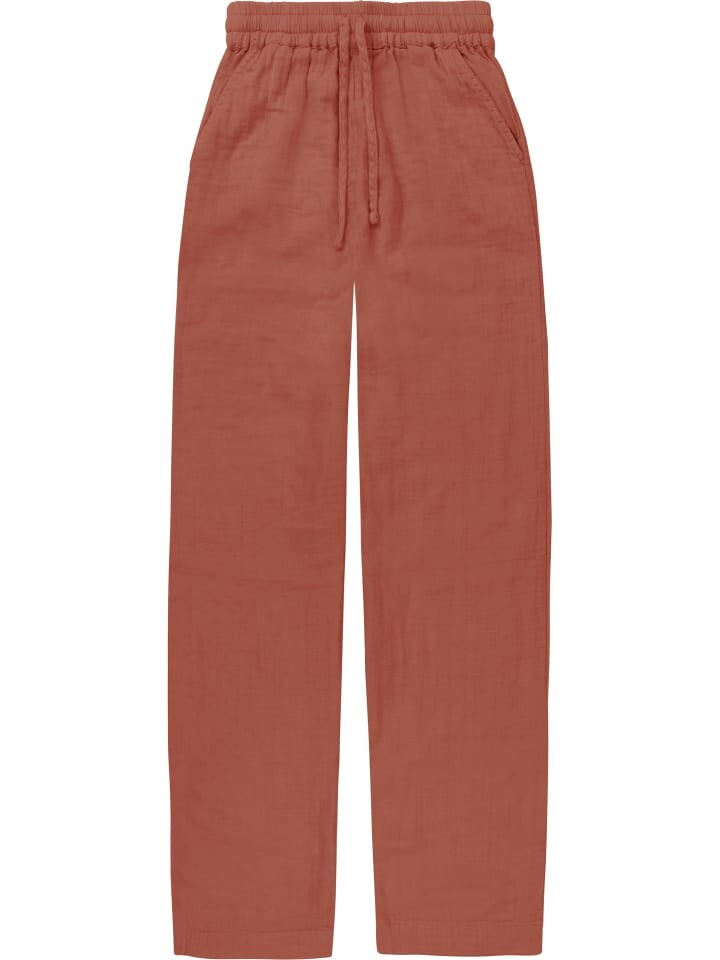 

Тканевые брюки Janice extra lang Chania, цвет terracotta