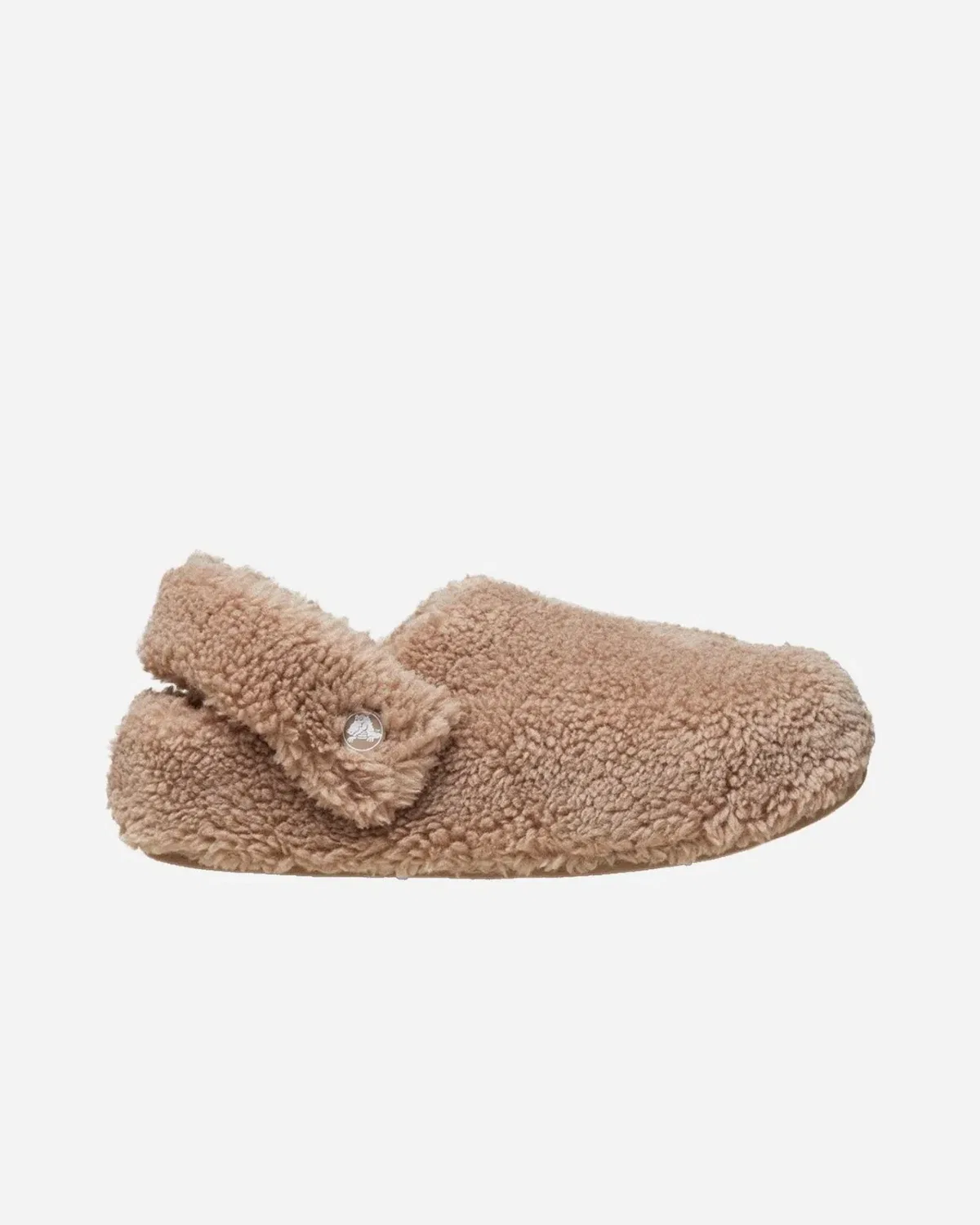 Crocs Classic Cozzzy 209386-195 Тапочки с грибным рисунком и искусственной овчиной JAX1200, коричневый — фото 2