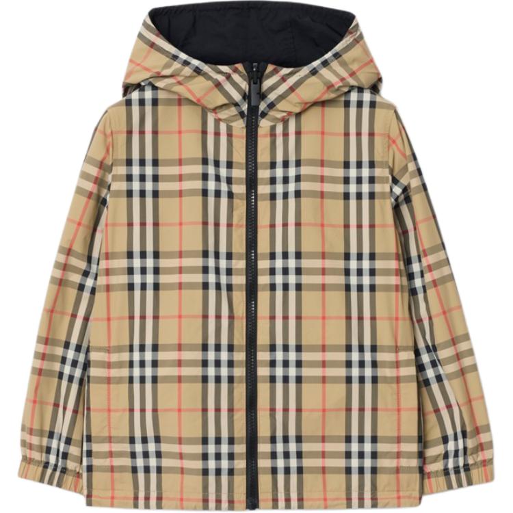 Куртки и пальто осень-зима 2025 для детей Burberry, синий — фото 4