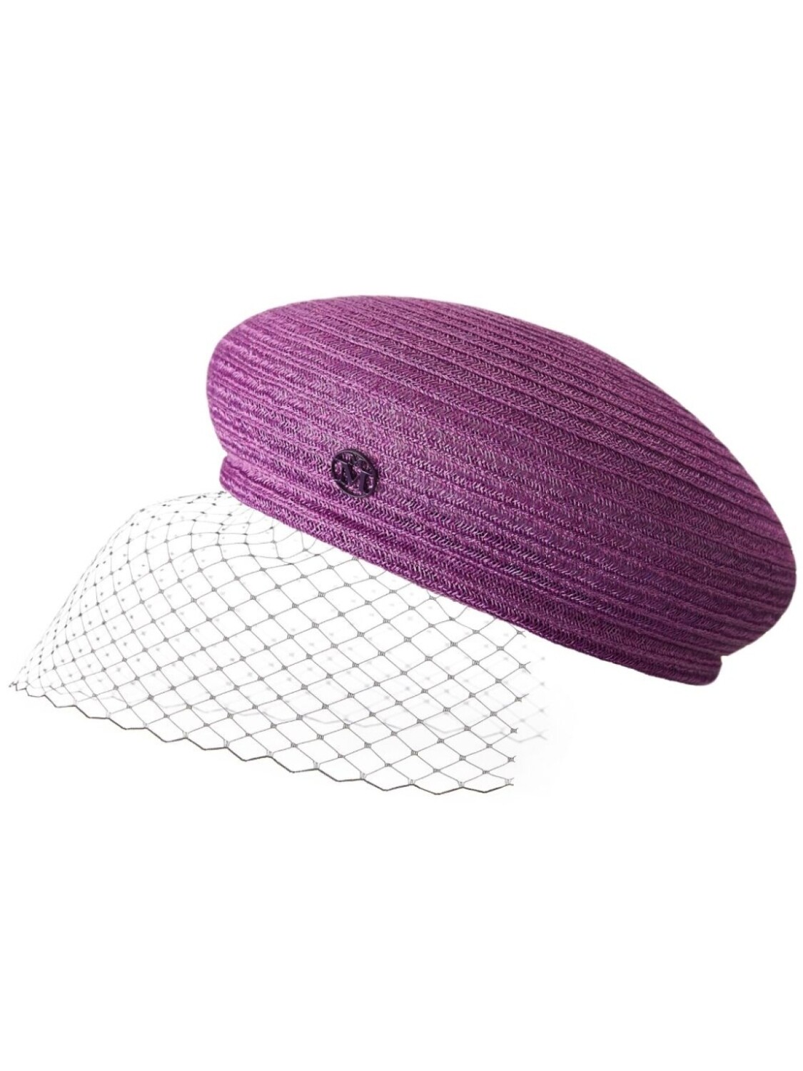 

Maison Michel берет New Bonnie Veil, фиолетовый