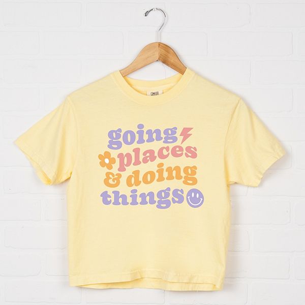 

Боксерский кроп-топ Going places and doing things Simply Sage Market, Ivory