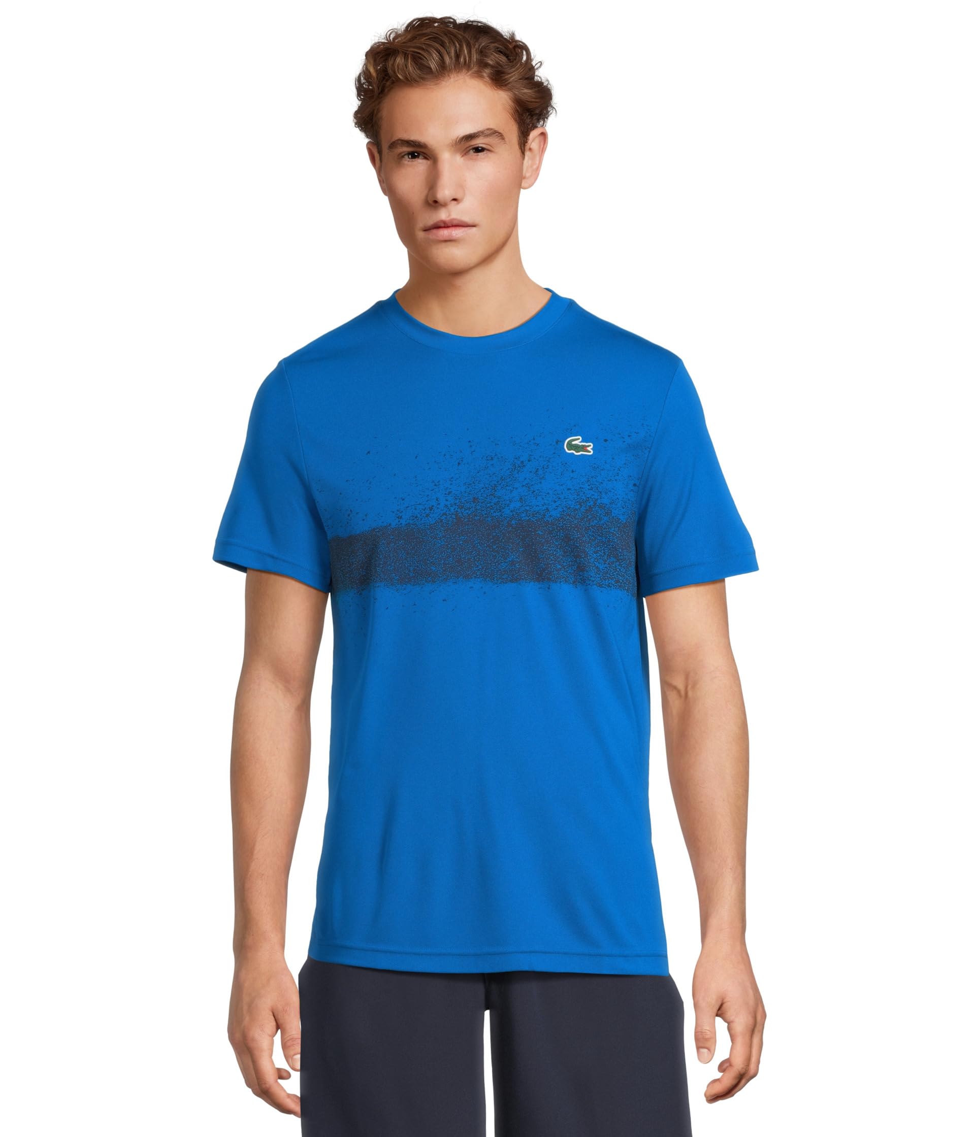 

Футболка Lacoste Short, цвет Gipsy Blue/Navy Blue
