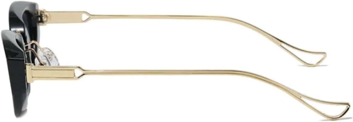 

Панк-солнцезащитные очки «кошачий глаз» для женщин, роскошные винтажные овальные солнцезащитные очки, классические модные очки для активного отдыха TKKTLLT, C4