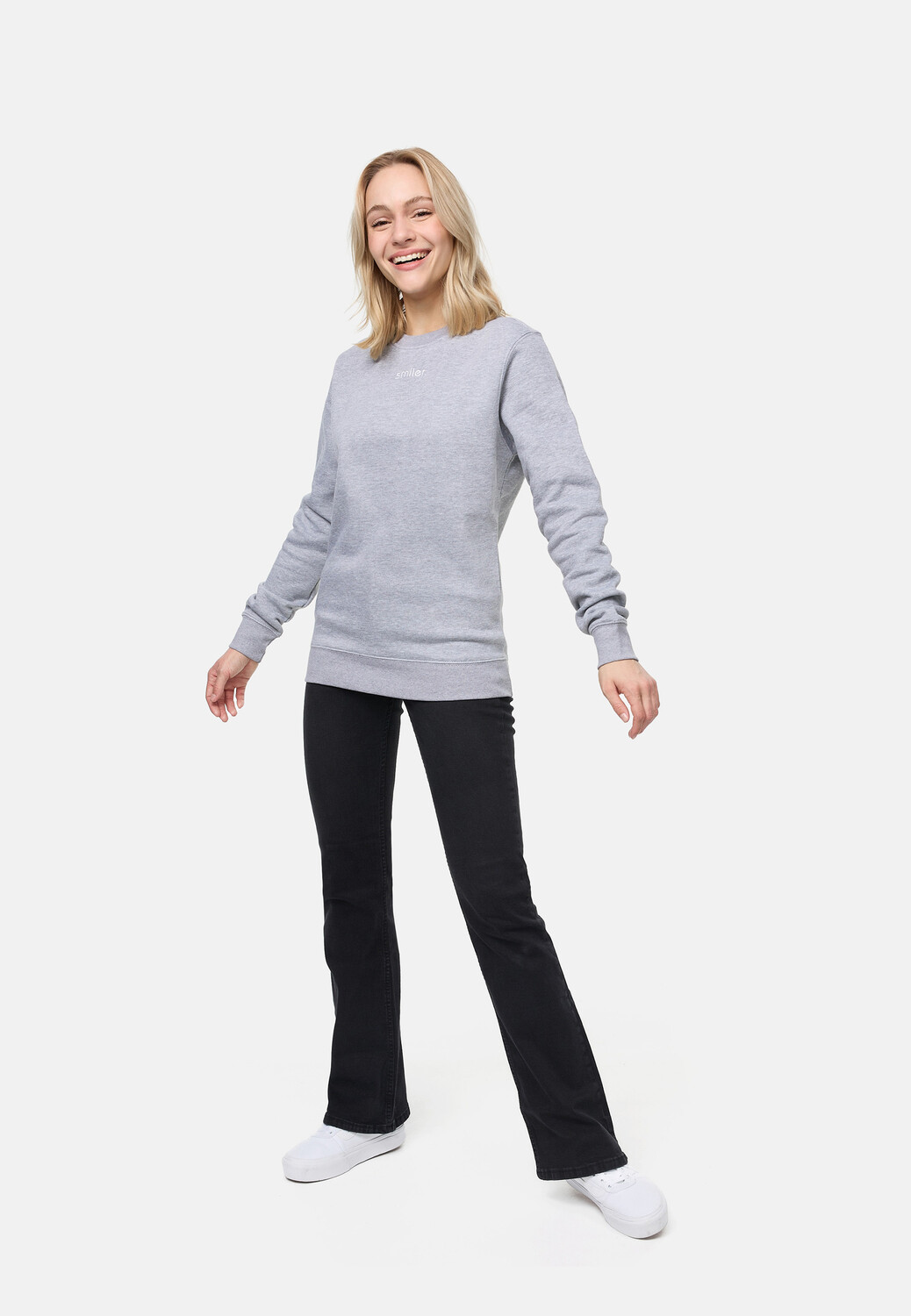 

Толстовка smiler. pullover dude., серый