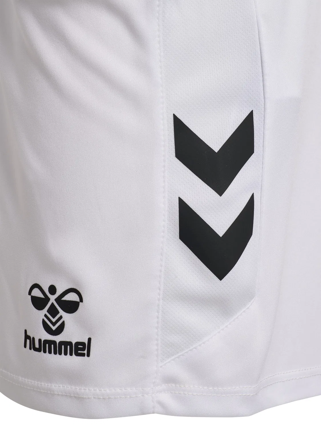 Шорты спортивные Hummel, белый/черный — фото 3