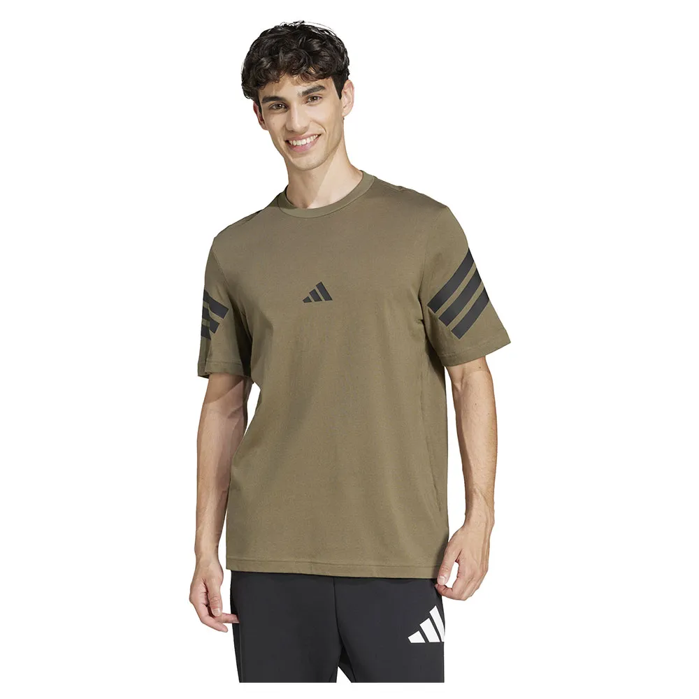 

Футболка с коротким рукавом adidas Future Icons 3 Stripes, коричневый