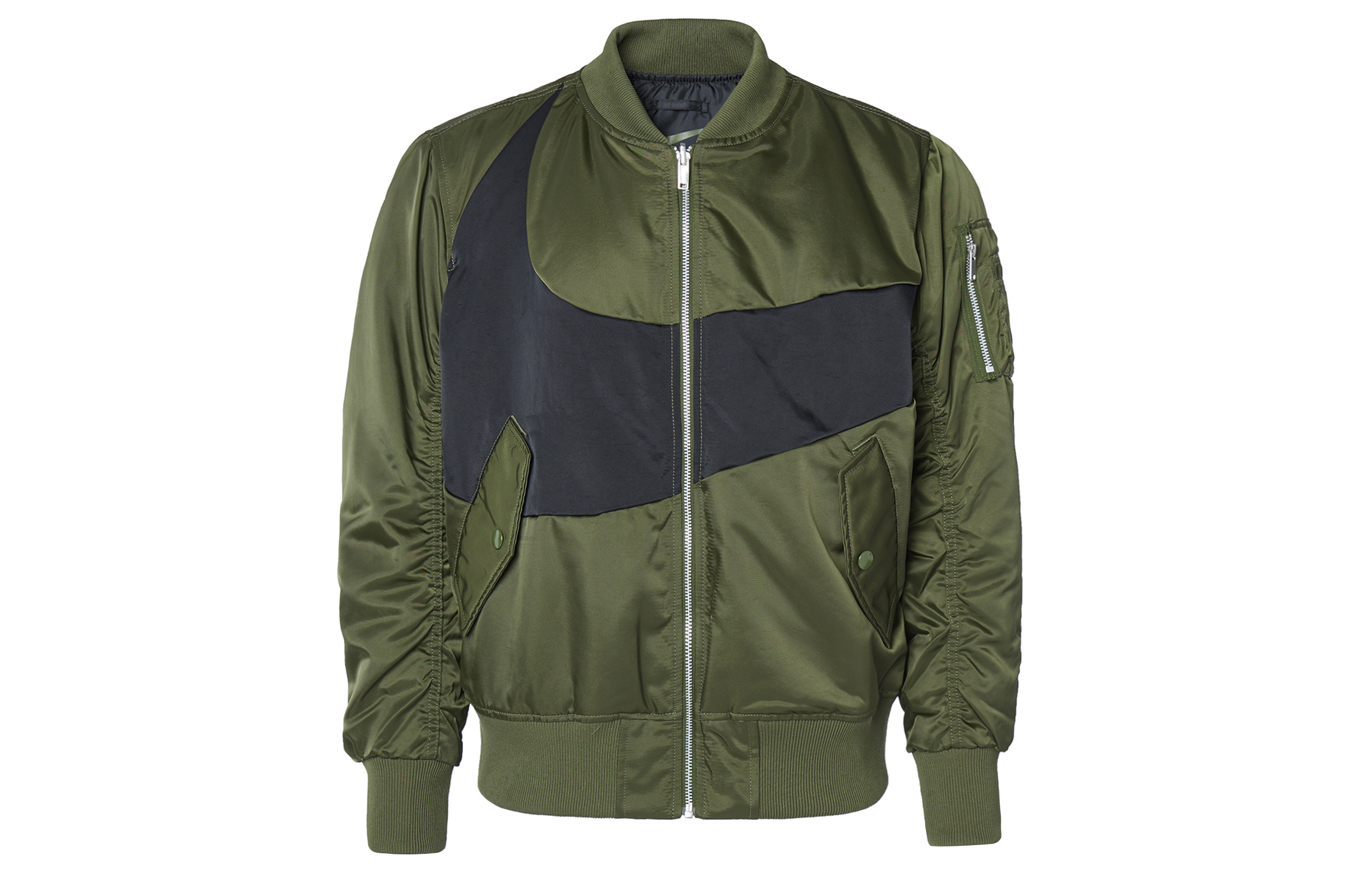

Куртка-бомбер Therma FIT Synthetic Phil Reversible, азиатские размеры Nike, оливково-зеленый