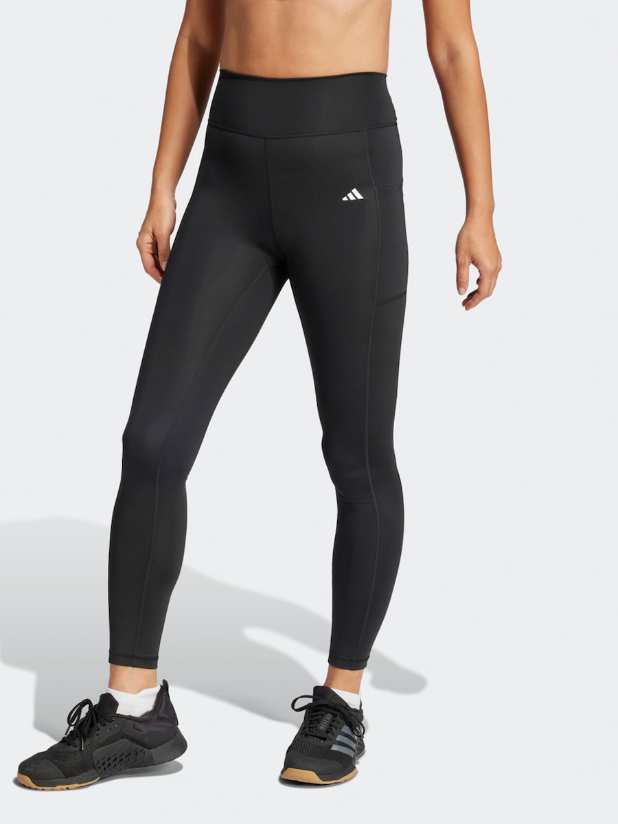 Узкие спортивные брюки ADIDAS PERFORMANCE Optime Stash, черный — фото 2