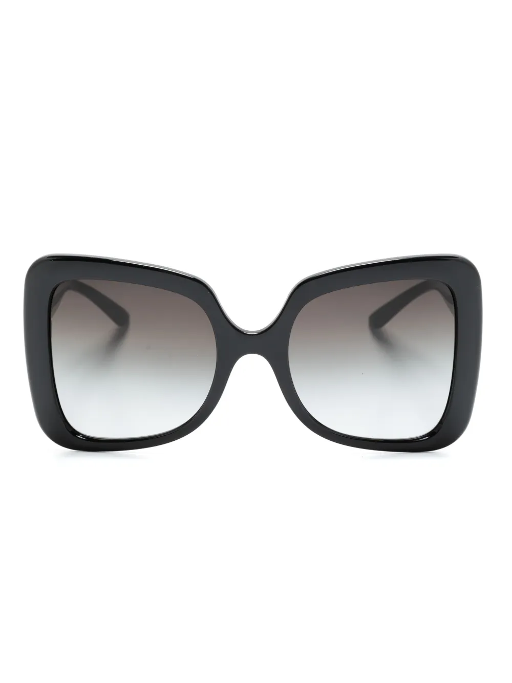 

Солнцезащитные очки в массивной оправе с логотипом Dolce & Gabbana Eyewear, черный