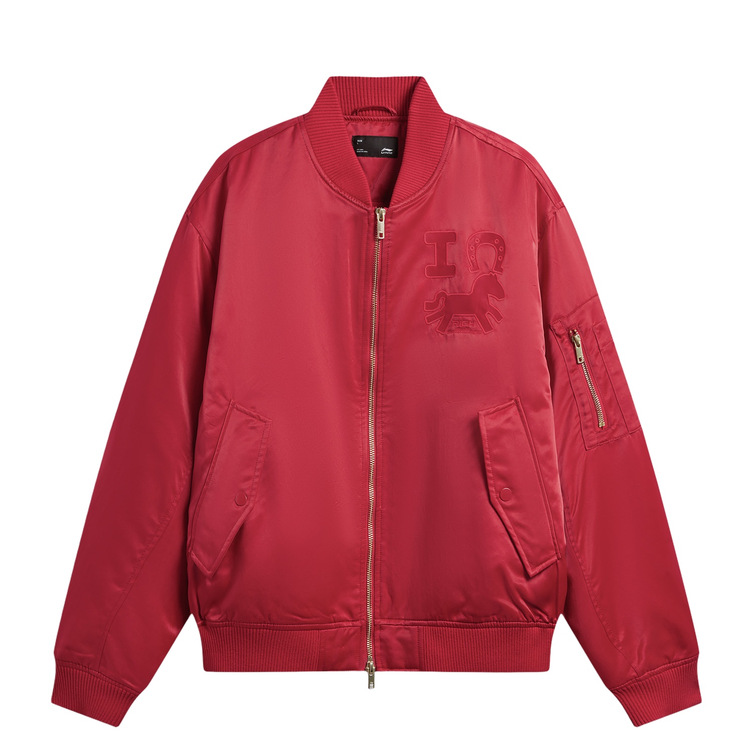 

Пуховая куртка LiNing Sports Life Collection, унисекс., agate красный