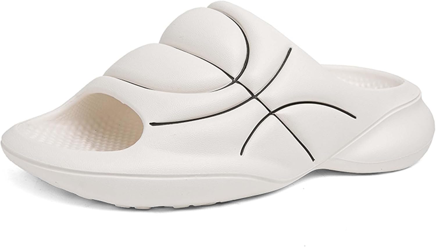 

Мужские слайды-тапочки Vtiao, с рисунком баскетбольного дизайна, для спорта в помещении и на улице, модные слайды-тапочки, с толстой подошвой, противоскользящие и износостойкие, белый