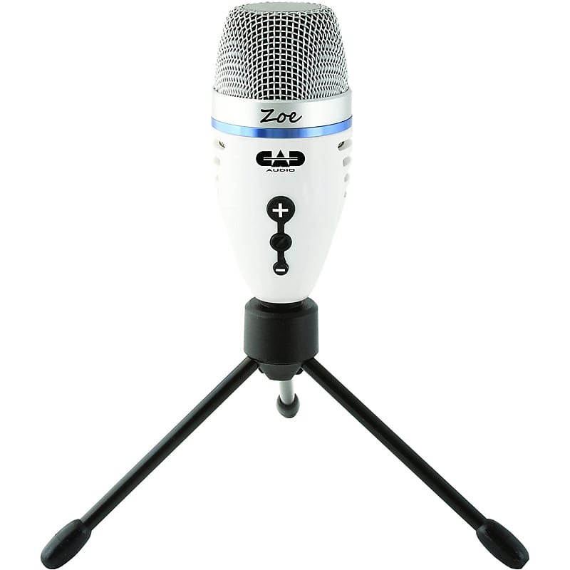 

Конденсаторный микрофон CAD ZOE USB Condenser Microphone with TrakMix Headphone Output