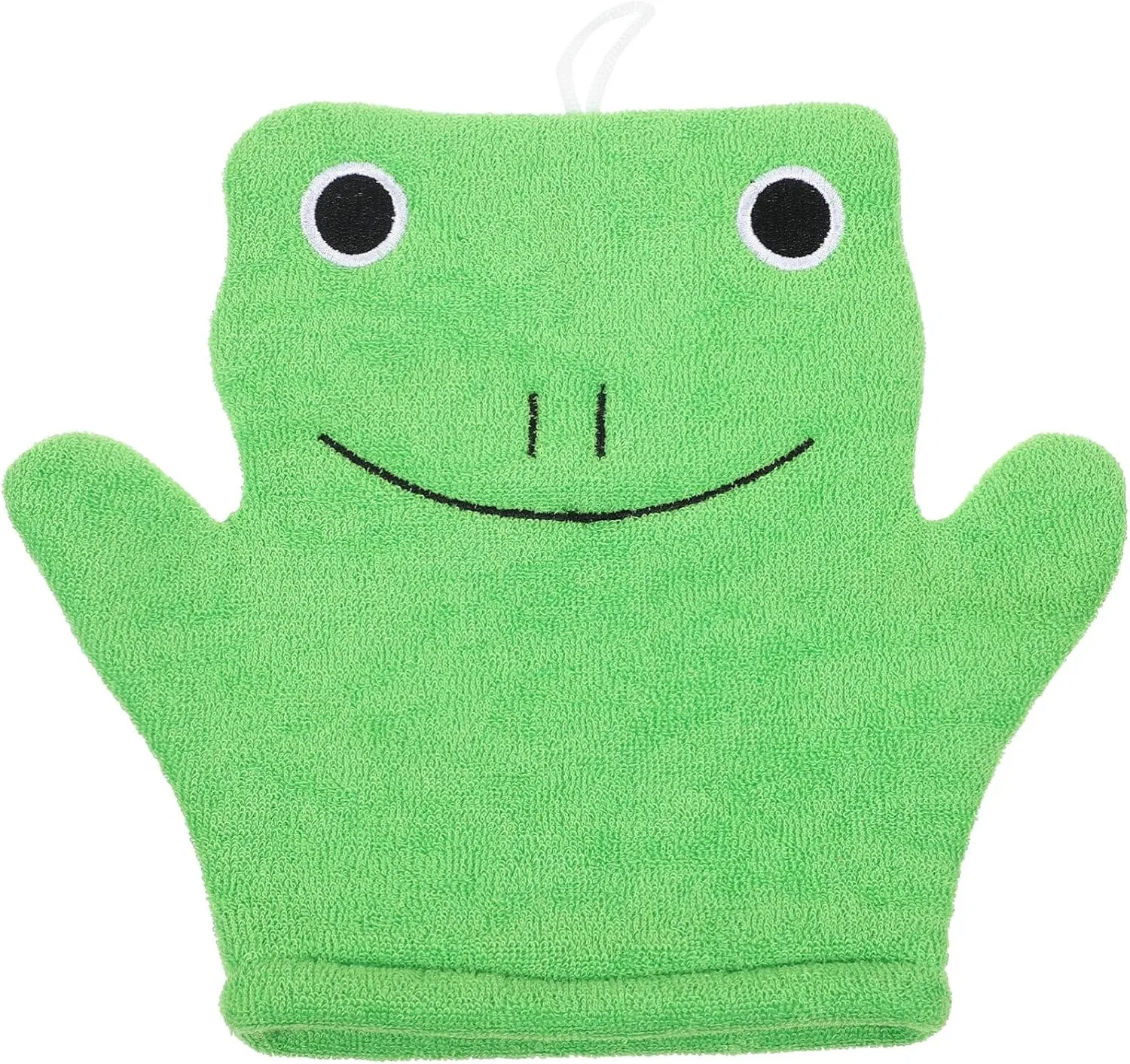 Скраб для тела Frog Bath Whisk Mittens, Ipetboom, 1 шт., 20.5x17.5x1.5 см, зеленый