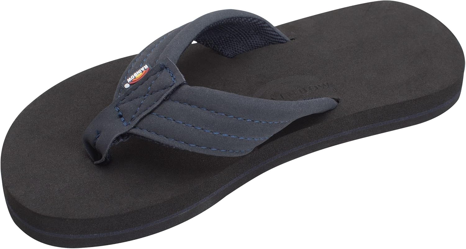 

Детские сандалии Rainbow Sandals Grombow с мягкой резиновой подошвой, неопрена ремешком и задним ремешком, темно-синий