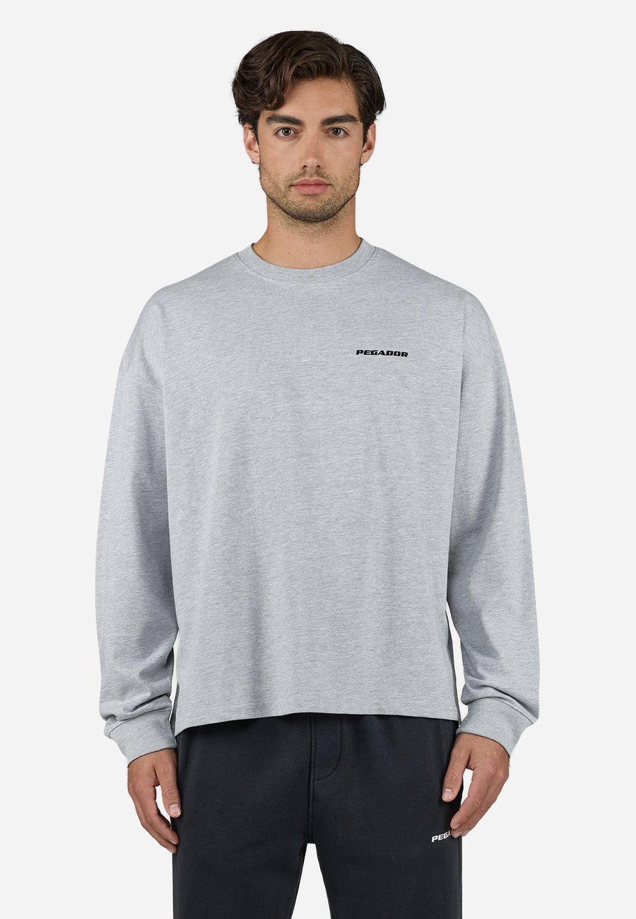 

Топ Pegador LONGSLEEVE, Heather Grey/Black Gum/Grey
