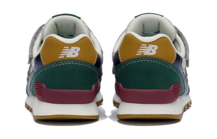 New Balance 996 Низкие Беговые Кроссовки Синий Зеленый Детские — фото 3