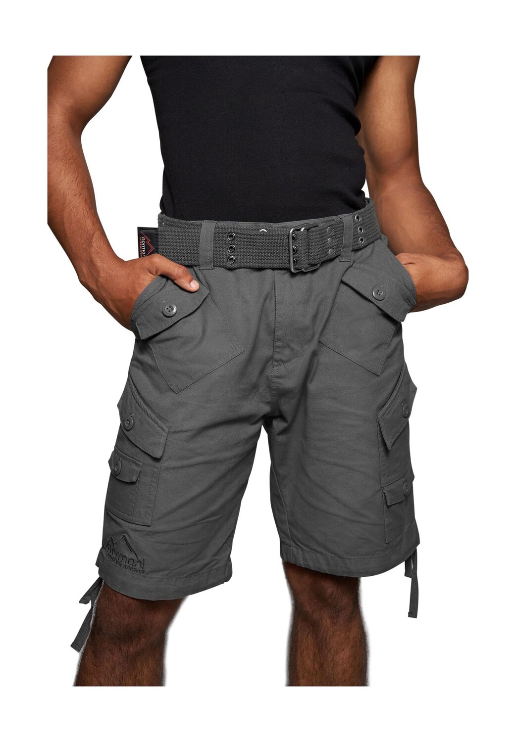 

Летние шорты «Сонора» с поясом «Вади» normani, антрацит