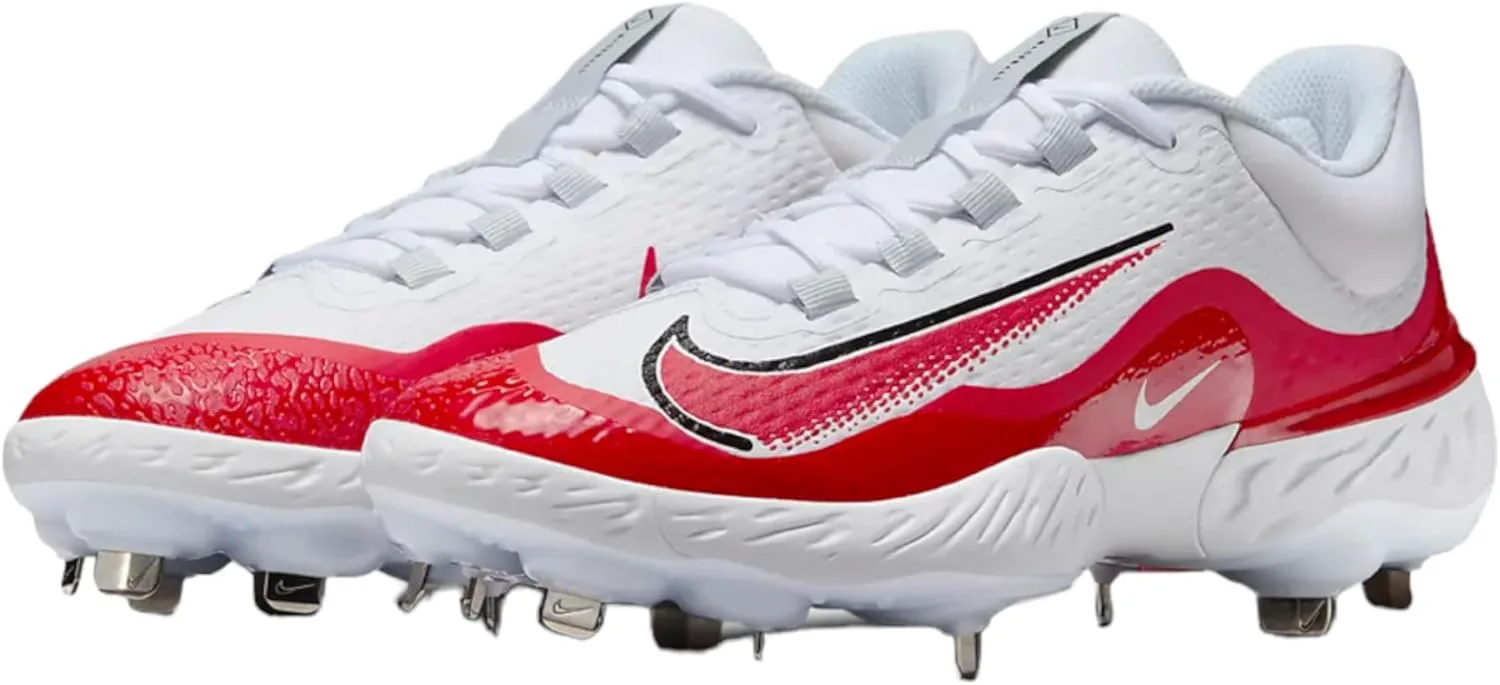 Бейсбольные бутсы Nike Men's Alpha Huarache Elite 4, белый — фото 4
