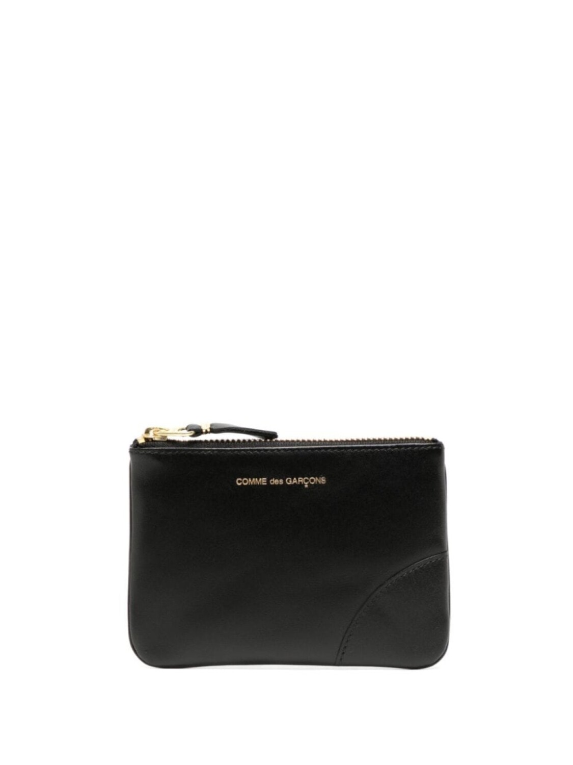 

Comme Des Garçons Wallet кошелек с молнией и логотипом, черный