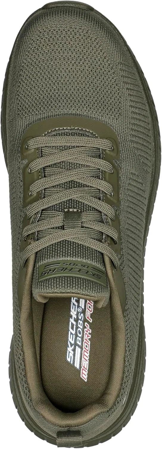 Мужские беговые кроссовки Skechers Max Cushioning Premier Vantage 2.0, Olive Engineered Knit — фото 3