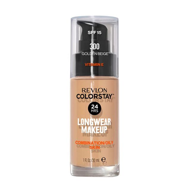

Colorstay spf15 витамин Е стойкая тональная основа Revlon, цвет 300, 30 мл