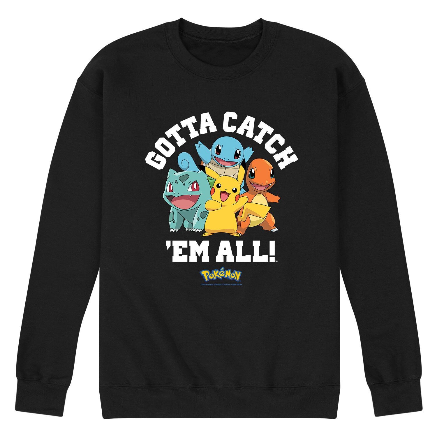 

Мужской свитшот Pokemon Catch Em All Licensed Character