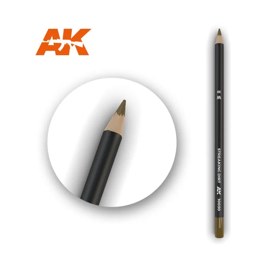 

Карандаш для выветривания полос и грязи, Weathering Pencils (AK-Interactive)