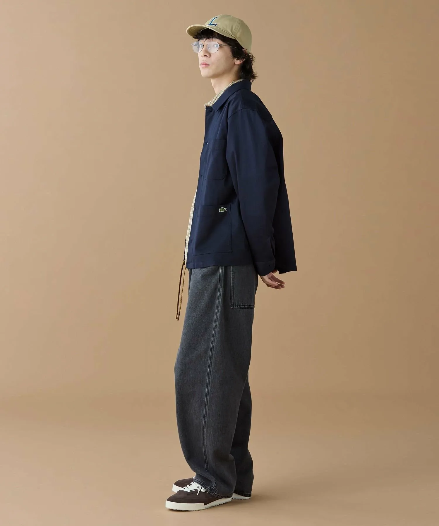 Мужские AURA 225 2 SMA LACOSTE, Dark Brown — фото 3