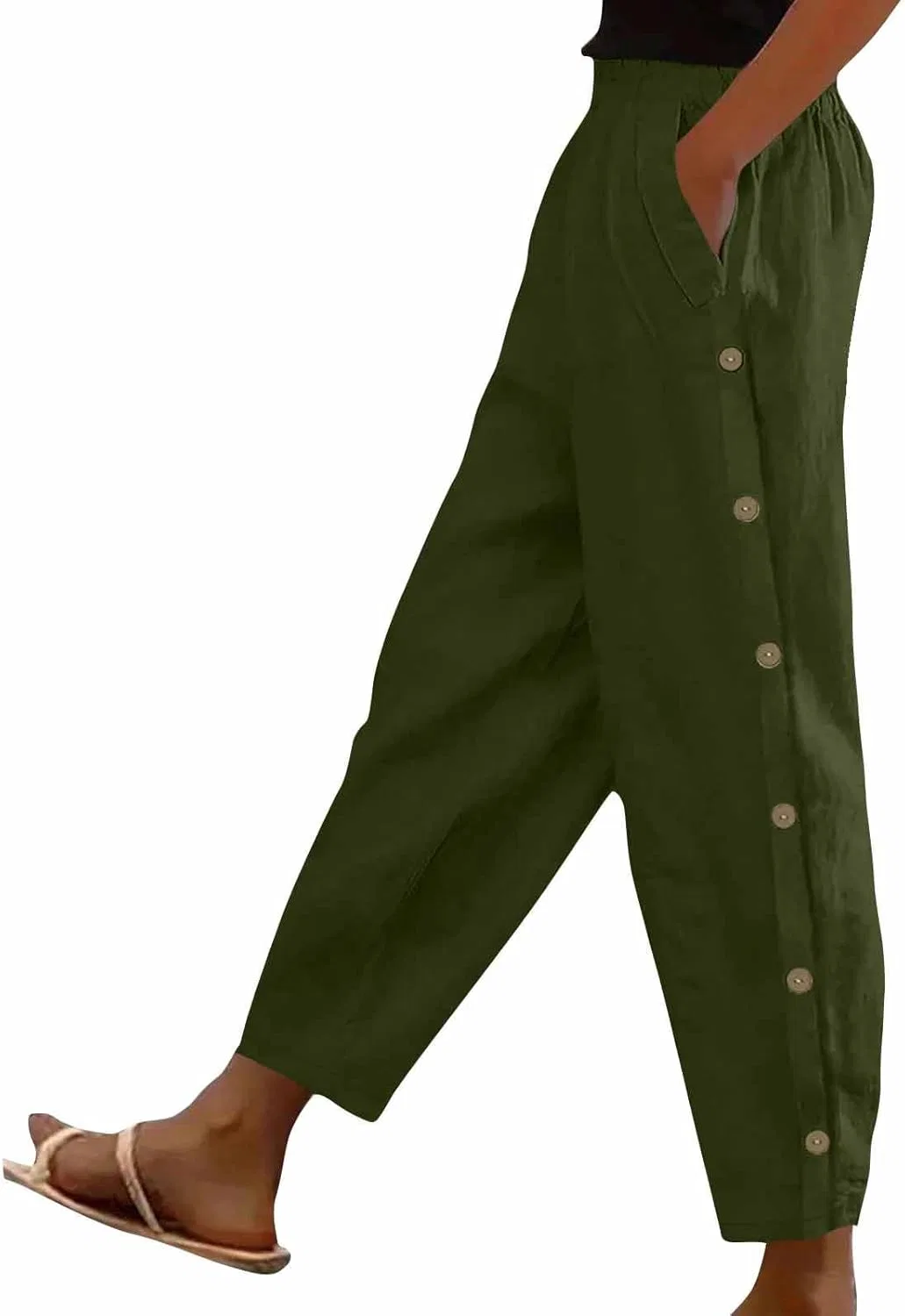 Спортивные штаны, легкие, Army Green#1